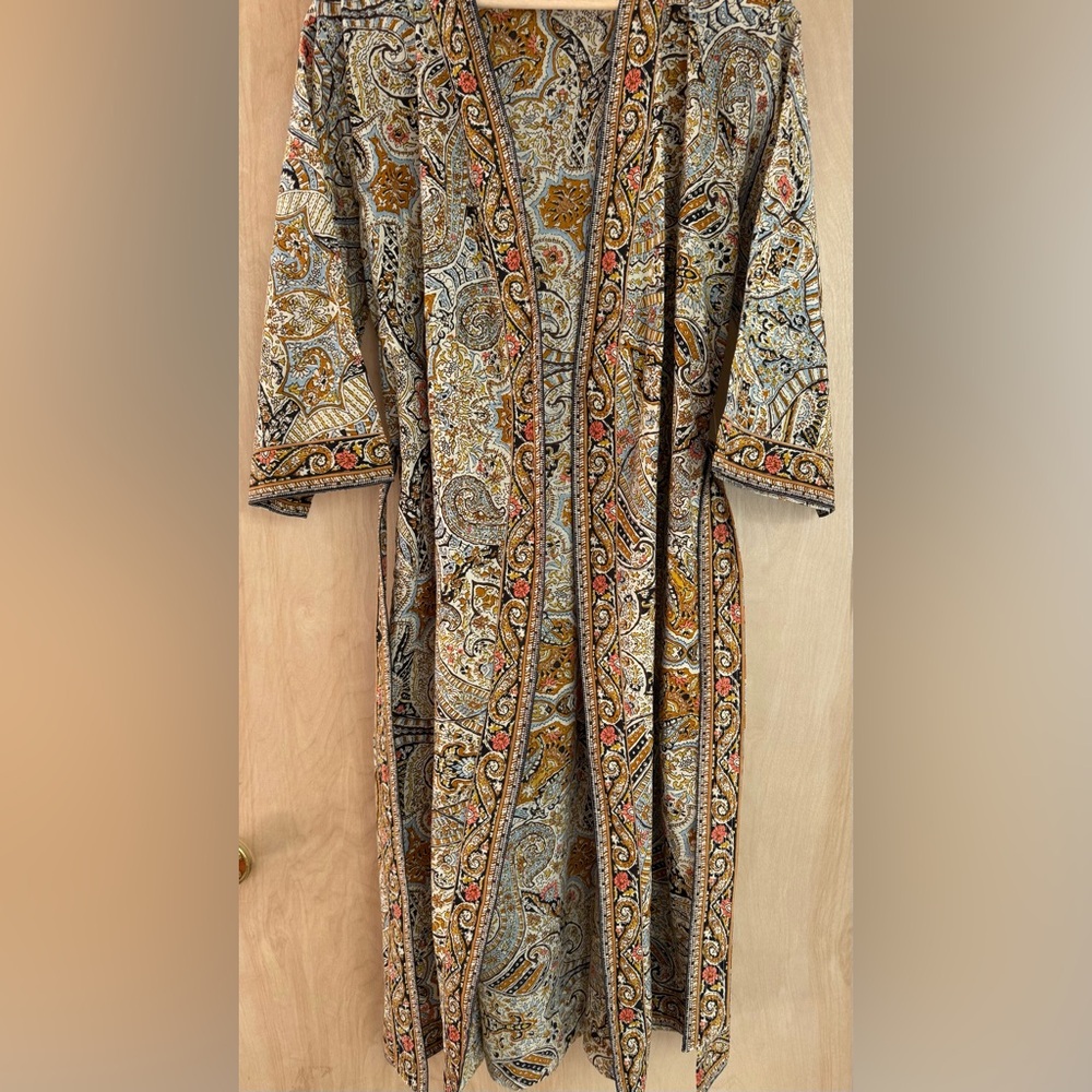Cleobella Zoya Duster Robe - XS - Artisan Boho Kimono - Picture 10 of 16
